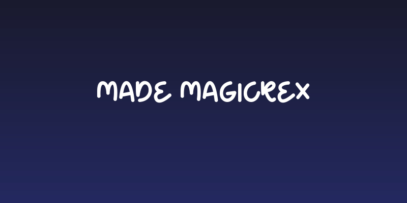Made Magicrex Social Header