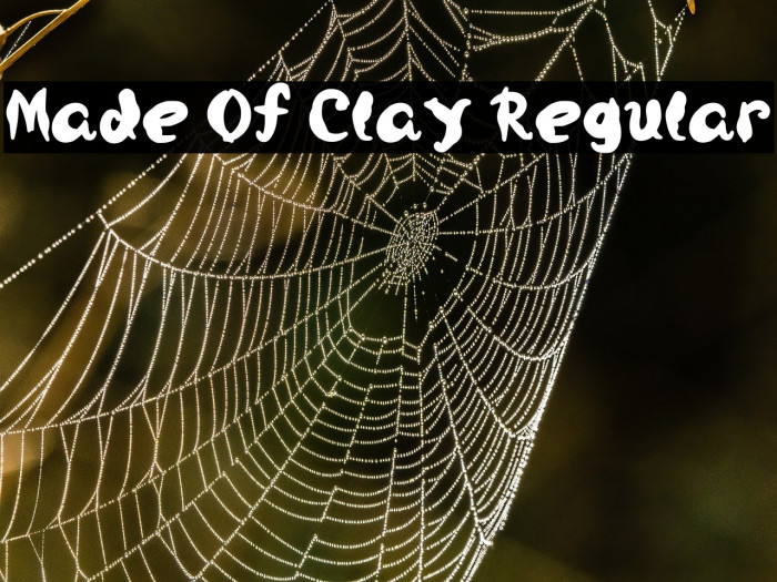 Made Of Clay Regular Example 1