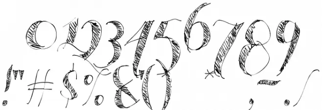 Made With B Font OTHER CHARS