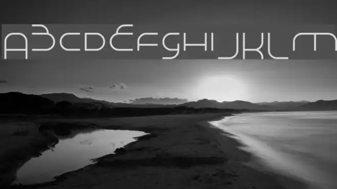 Made in Space Font examples