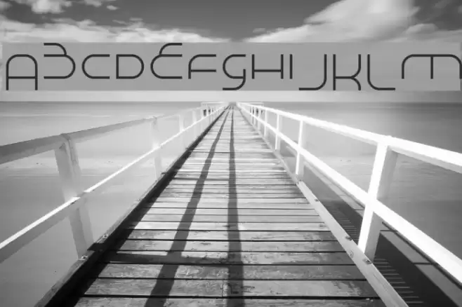 Made in Space Font examples