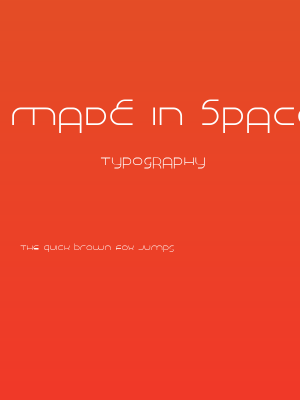 Made in Space Poster