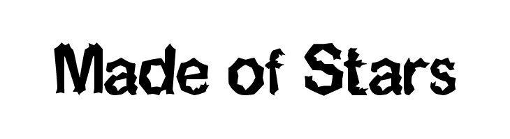 Made of Stars Font