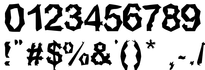 Made of Stars Font OTHER CHARS