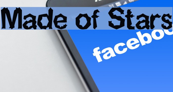 Made of Stars Font examples