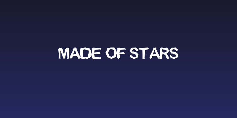 Made of Stars Social Header