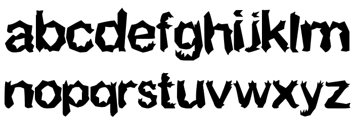 Made of Stars Font LOWERCASE