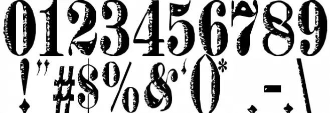 Made Font OTHER CHARS