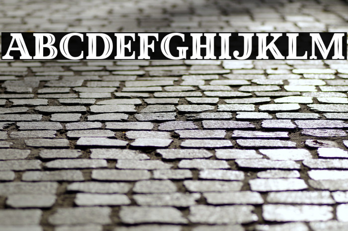 MadeWinterInline Font examples