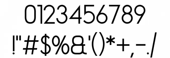 Madeleina Sans Font OTHER CHARS