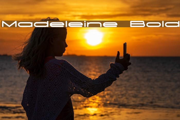 Madeleine Bold Font examples