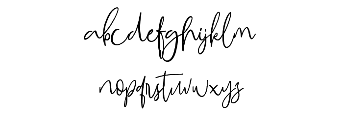 MadeleineDemo Font LOWERCASE