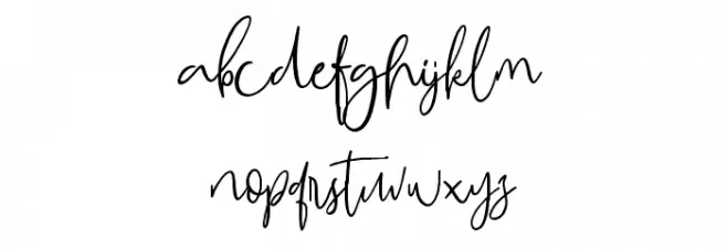MadeleineDemo Schriftart Kleinbuchstaben