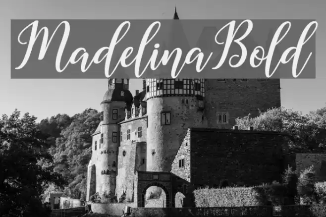 MadelinaBold Font examples