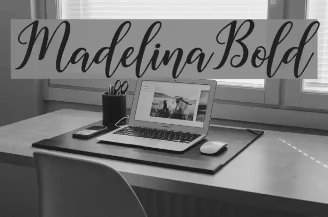 MadelinaBold Font examples