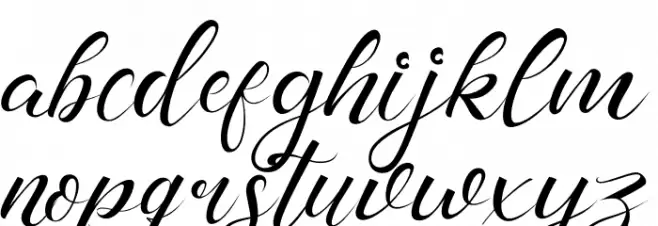 Madelyn Demo 字体 小写