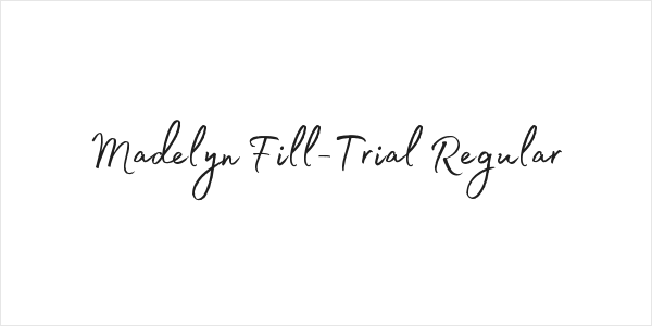 Madelyn Fill-Trial Regular Logo