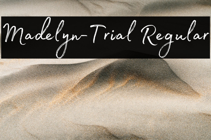 Madelyn-Trial Regular Example 2