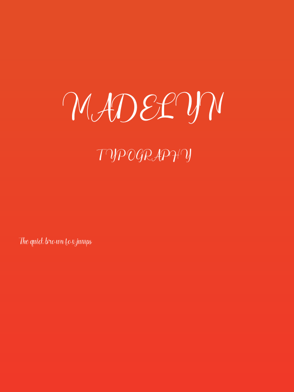 Madelyn Poster