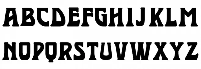 Mademoiselle Book Regular Schriftart Groß