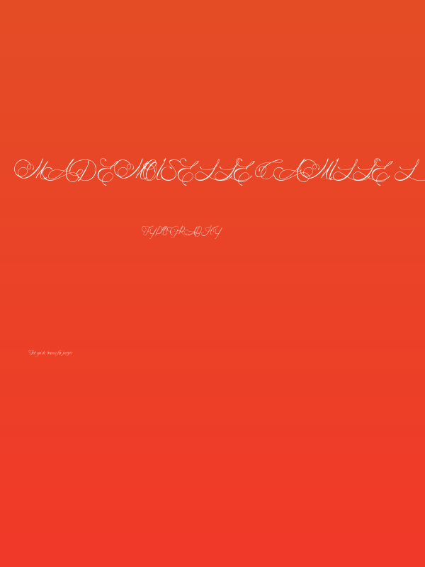 Mademoiselle Camille L Poster