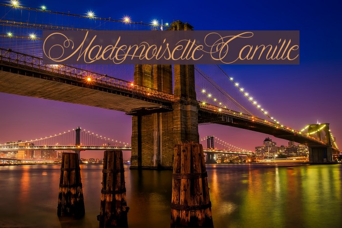 Mademoiselle Camille Font examples