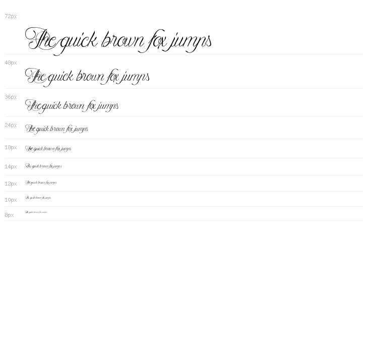 Mademoiselle Camille Waterfall