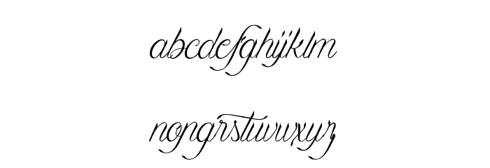 Mademoiselle Camille Font LOWERCASE