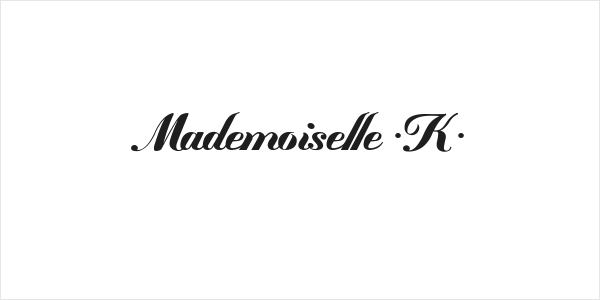 Mademoiselle ·K· Logo