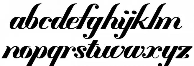 Mademoiselle ·K· 字体 小写