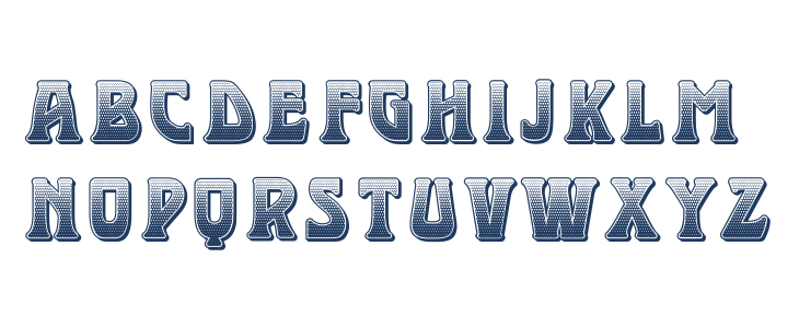 Mademoiselle Light 3D Regular Lowercase