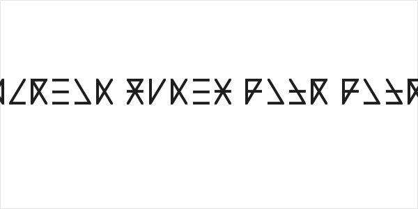 Madeon Runes Bold Bold Logo