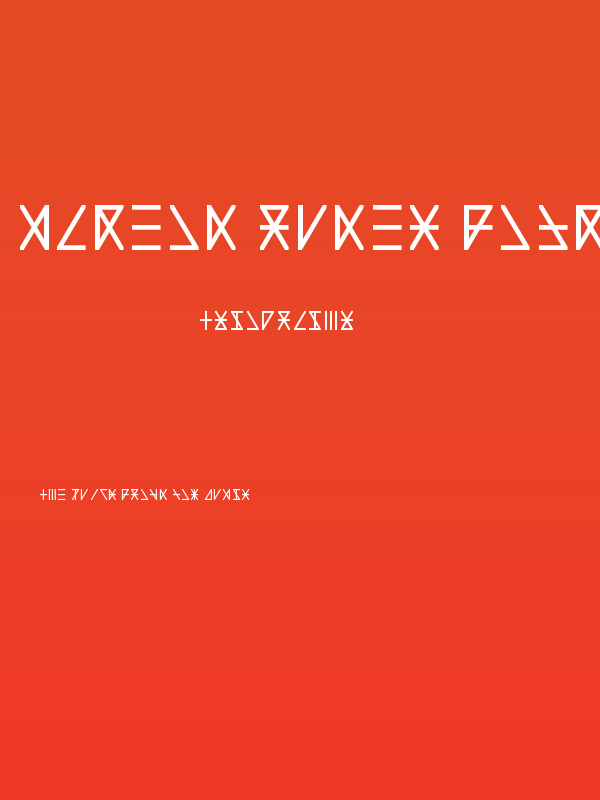 Madeon Runes Bold Bold Poster