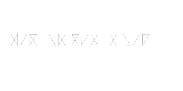 Madeon Runes Light Logo