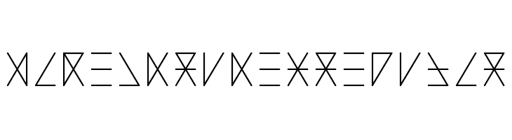 Madeon Runes Regular Polices