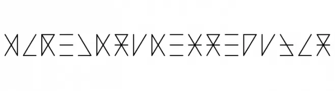 Madeon Runes Regular  नि: शुल्क फ़ॉन्ट्स डाउनलोड