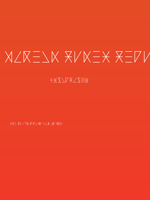 Madeon Runes Regular Poster