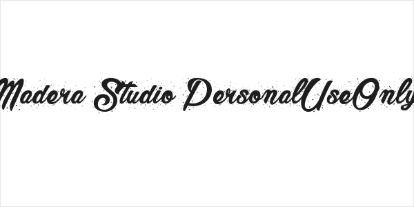 Madera Studio_PersonalUseOnly Logo