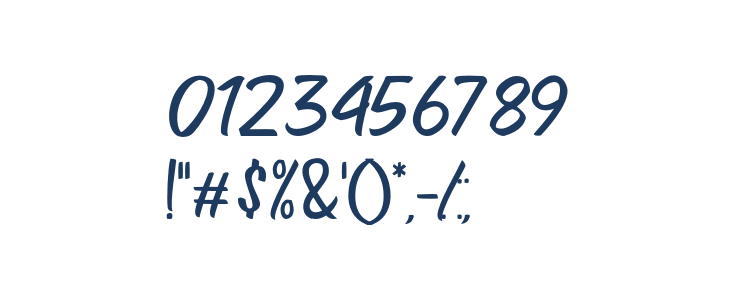 Madering-Regular Other Characters