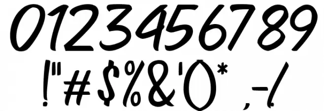 Madering Regular Font OTHER CHARS