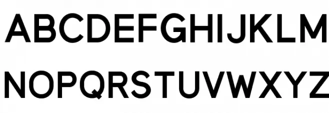 MadeynSans Semibold Fuentes MAYÚSCULAS