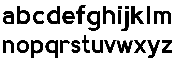 MadeynSans Semibold Font LOWERCASE