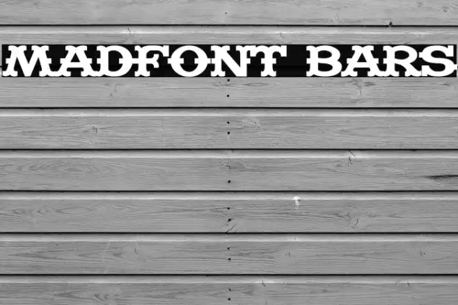 Madfont Bars Example 2