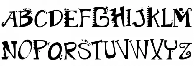 Madfont, Immortal Graphics Fonte MAIÚSCULAS