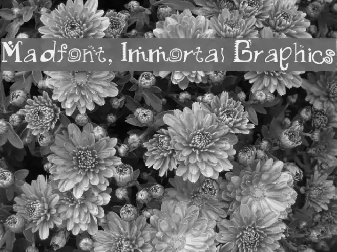 Madfont, Immortal Graphics Example 1