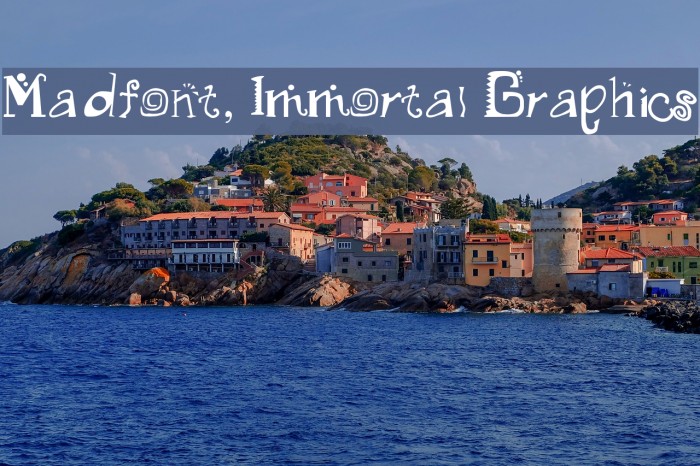 Madfont, Immortal Graphics Font examples