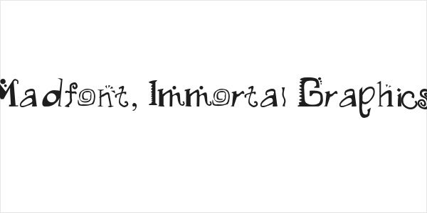 Madfont, Immortal Graphics Logo