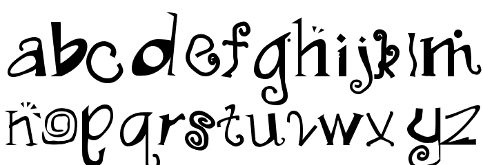 Madfont, Immortal Graphics Font LOWERCASE