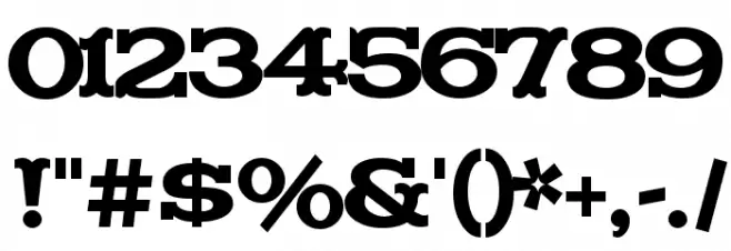 Madfont Шрифта ДРУГИЕ символов