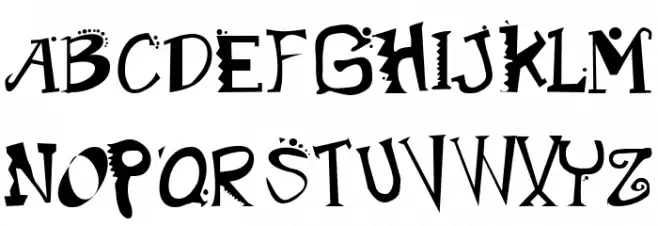 Madfont フォント 大文字